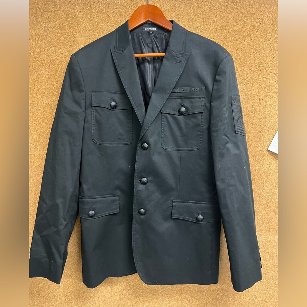 Express Men’s Military Coat